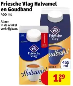 Kruidvat Friesche Vlag Halvamel en Goudband aanbieding