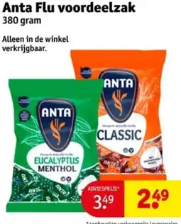 Kruidvat Anta Flu voordeelzak aanbieding