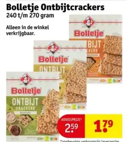 Kruidvat Bolletje Ontbijtcrackers aanbieding