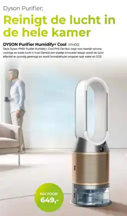 EP Beerepoot Dyson Purifier Humidify + Cool PH05 aanbieding