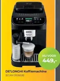 EP Beerepoot De'longhi Koffiemachine aanbieding