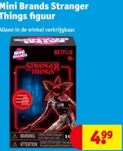 Kruidvat Mini Brands Stranger Things figuur aanbieding