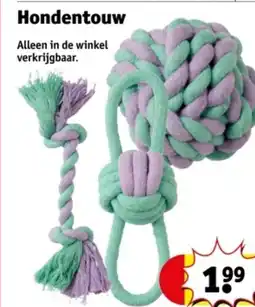 Kruidvat Hondentouw aanbieding