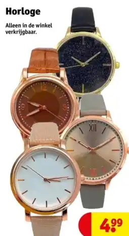Kruidvat Horloge aanbieding