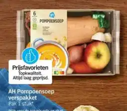 Albert Heijn AH Pompoensoep verspakket aanbieding