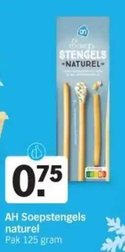 Albert Heijn AH Soepstengels naturel aanbieding