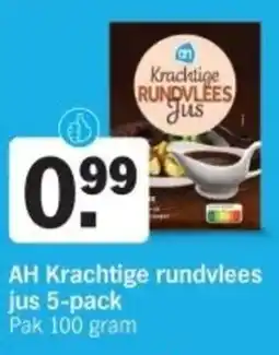 Albert Heijn AH Krachtige rundvlees aanbieding