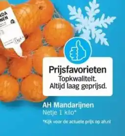 Albert Heijn AH Mandarijnen aanbieding
