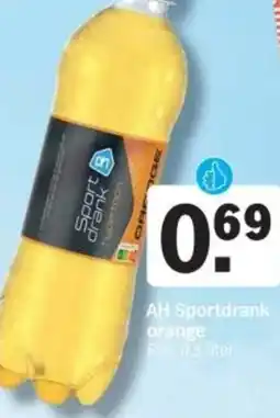 Albert Heijn AH Sportdrank orange aanbieding