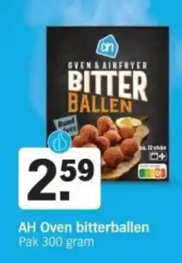Albert Heijn AH Oven bitterballen aanbieding