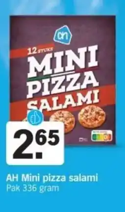 Albert Heijn AH Mini pizza salami aanbieding