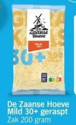 Albert Heijn De Zaanse Hoeve Mild 30+ geraspt aanbieding