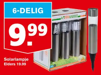 Hoogvliet Solarlampje 6-delig aanbieding