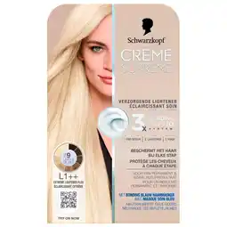 Kruidvat Schwarzkopf Creme Supreme L1++ Verzorgende Lightener aanbieding