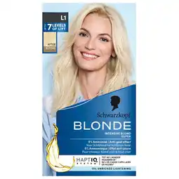 Kruidvat Schwarzkopf Blonde L1 Intensive Blond Super Haarkleuring aanbieding