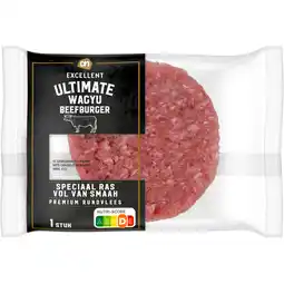 Albert Heijn AH Excellent Ultimate wagyu beefburger aanbieding