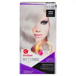 Kruidvat Kruidvat Intense 11.11 Urban Silver Crème Haarkleuring aanbieding