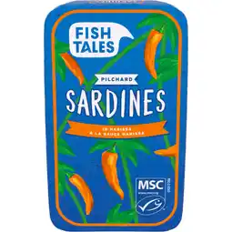 Albert Heijn Fish Tales Sardines in harissa aanbieding