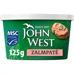 Albert Heijn John West Vispaté zalm aanbieding
