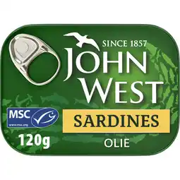 Albert Heijn John West Sardines olie aanbieding
