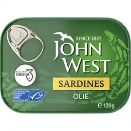 Albert Heijn John West Sardines olie aanbieding