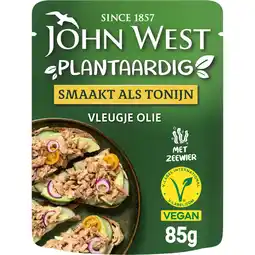 Albert Heijn John West Plantaardige tonijn olie aanbieding
