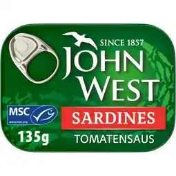 Albert Heijn John West Sardines tomatensaus aanbieding