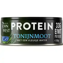 Albert Heijn John West Protein tonijnmoot water aanbieding