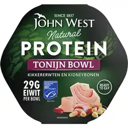 Albert Heijn John West Protein tonijn bowl kidneybonen aanbieding