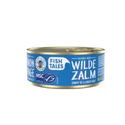 Albert Heijn Fish Tales Wilde zalm zonder vel & graat aanbieding