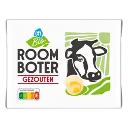 Albert Heijn AH Biologisch Roomboter gezouten aanbieding