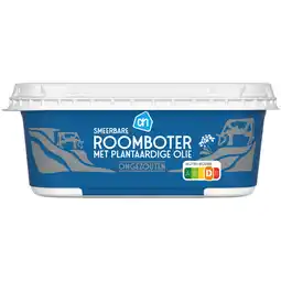 Albert Heijn AH Roomboter met plantaardige olie ongezout aanbieding