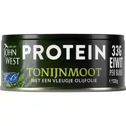 Albert Heijn John West Protein tonijnmoot olijfolie aanbieding