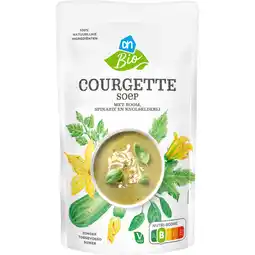 Albert Heijn AH Biologisch Courgettesoep aanbieding