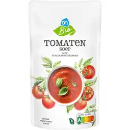 Albert Heijn AH Biologisch Tomatensoep aanbieding