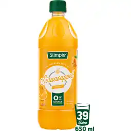 Albert Heijn Slimpie Sinaasappel siroop 0% suiker aanbieding