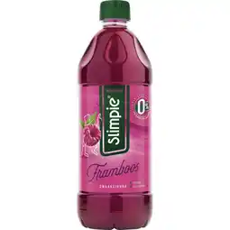 Albert Heijn Slimpie Framboos siroop 0% suiker aanbieding