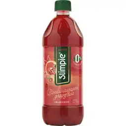 Albert Heijn Slimpie Bloedsinaasappel grapefruit siroop 0% aanbieding
