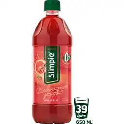 Albert Heijn Slimpie Bloedsinaasappel grapefruit siroop 0% aanbieding