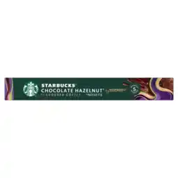 Albert Heijn Starbucks Nespresso chocolate hazelnut capsules aanbieding