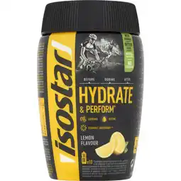 Albert Heijn Isostar Hydrate & perform sportdrink lemon aanbieding