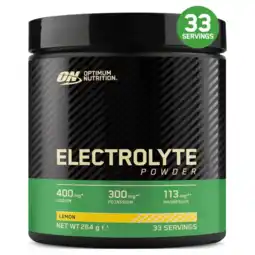 Albert Heijn Optimum Nutrition Electrolyte powder lemon aanbieding
