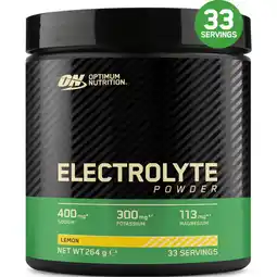 Albert Heijn Optimum Nutrition Electrolyte powder lemon aanbieding