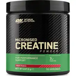 Albert Heijn Optimum Nutrition Creatine powder fruit punch aanbieding
