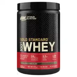 Albert Heijn Optimum Nutrition Gold standard whey double rich chocolate aanbieding