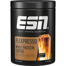 Albert Heijn ESN Flexpresso whey protein coffee caramel aanbieding