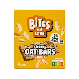 Albert Heijn BitesWeLove Chewy oat bars vanille aanbieding