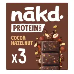 Albert Heijn Nakd. Protein bars cocoa hazelnut aanbieding