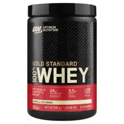 Albert Heijn Optimum Nutrition Gold standard whey vanilla ice cream aanbieding