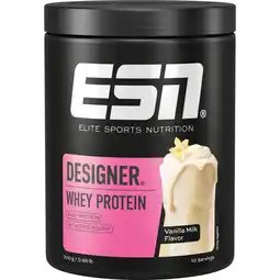 Albert Heijn ESN Designer whey protein vanilla milk aanbieding
